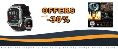 AMAZTIM Smart Watch 60 Days Battery 5ATM Waterproof