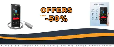 Pulse Oximeter Fingertip Handheld Monitor for Adults