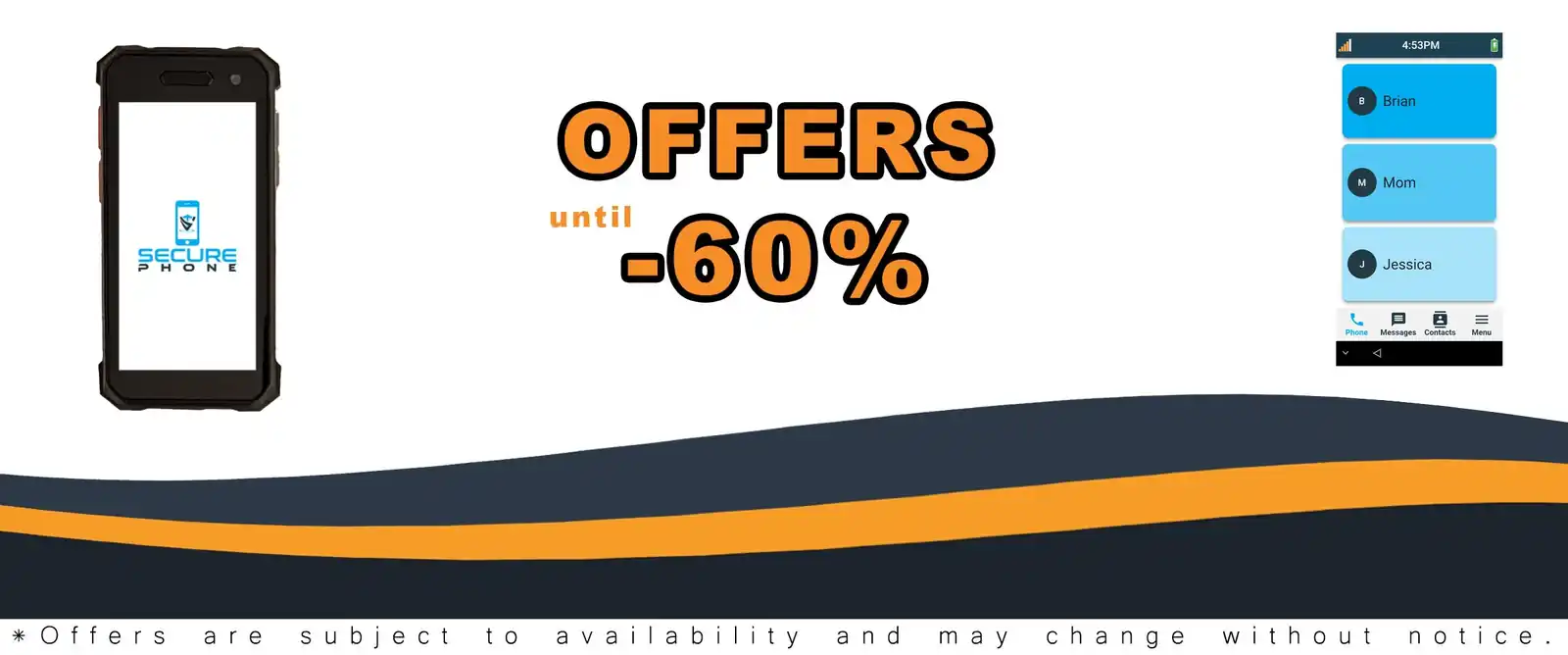 Secure 4G GPS Phone Tracker for Kids Seniors